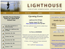Tablet Screenshot of lighthousehsa.com